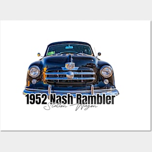 1952 Nash Rambler Station Wagon Posters and Art